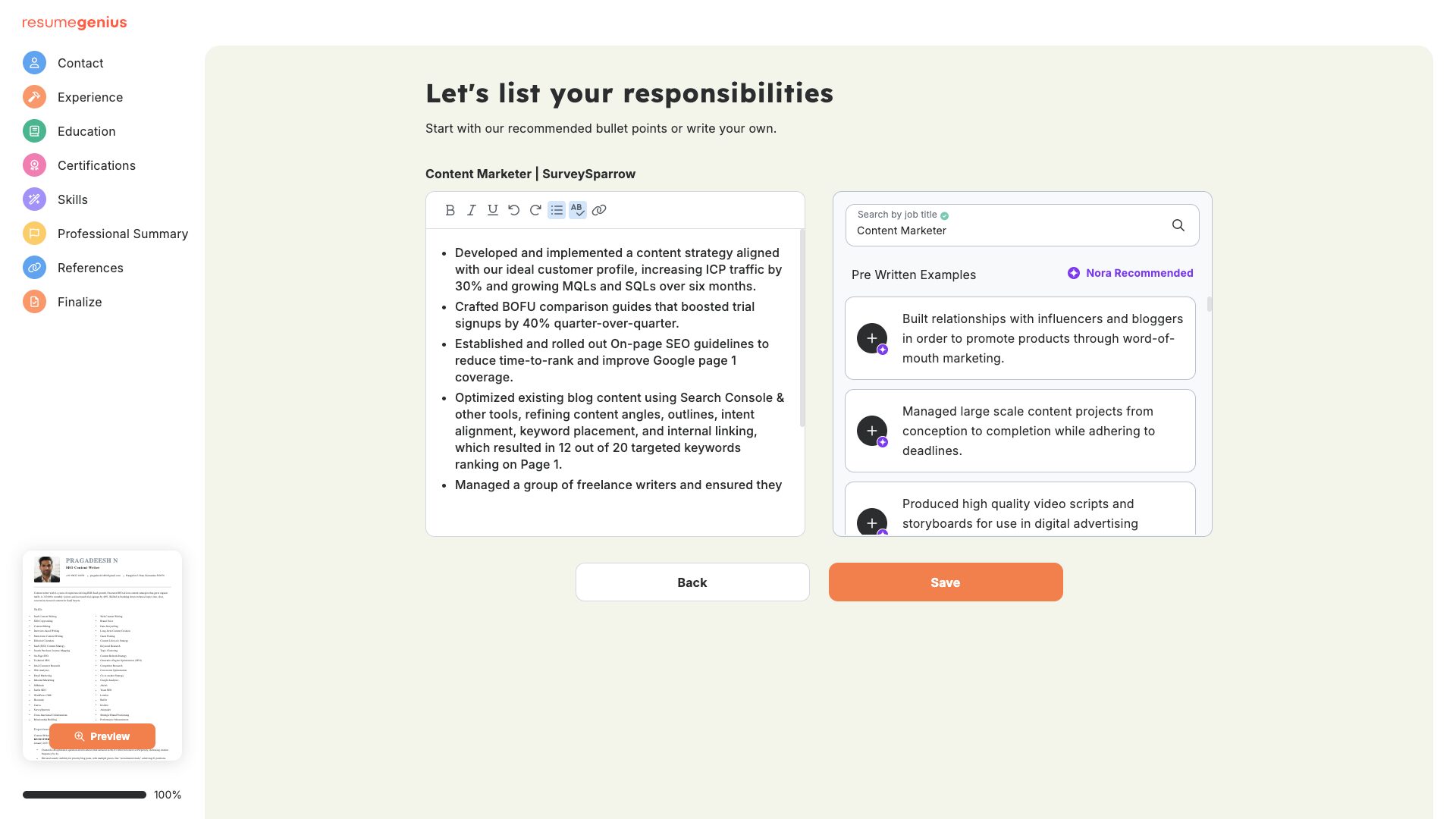 resumegenius