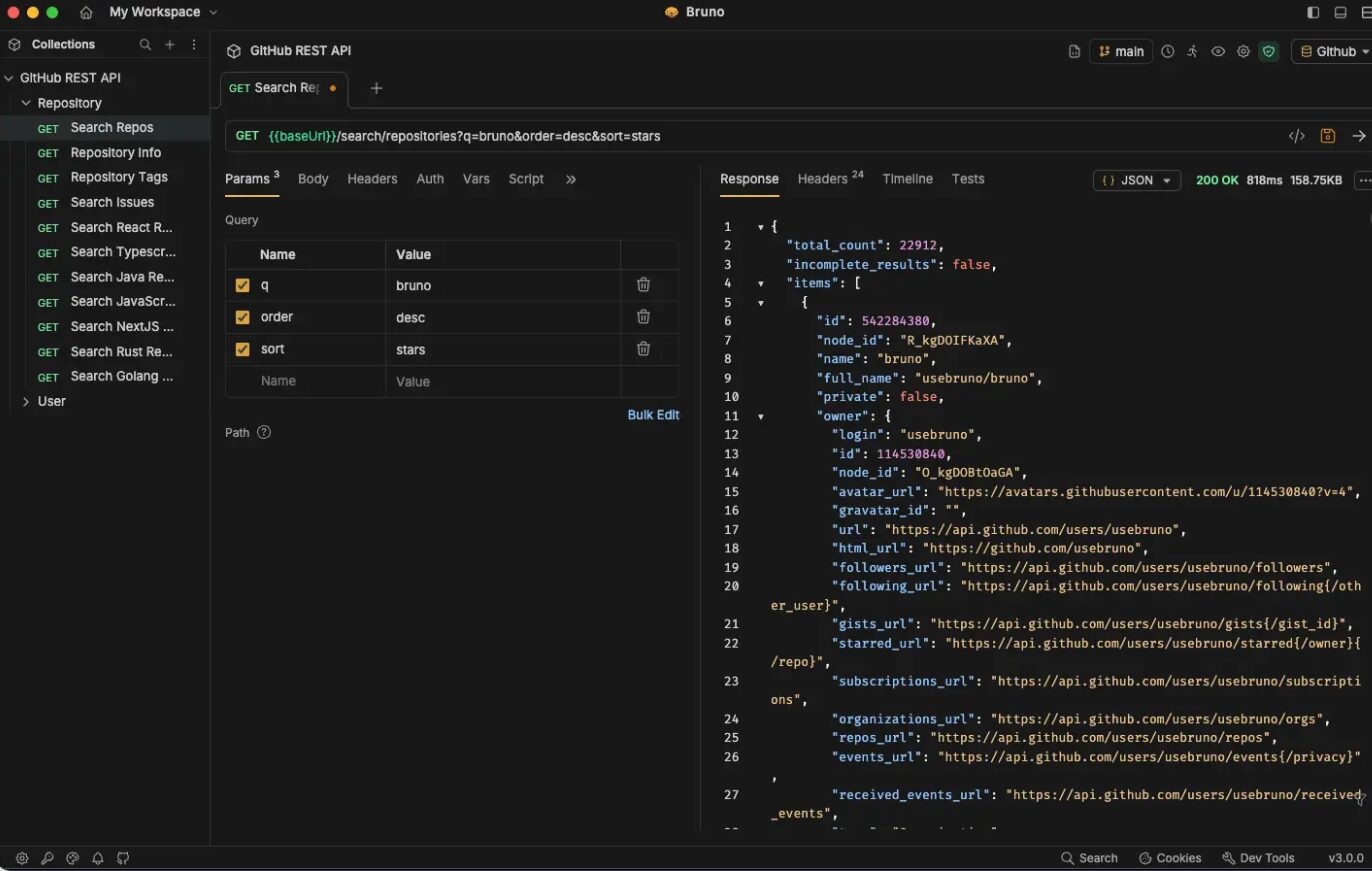 Bruno desktop app
