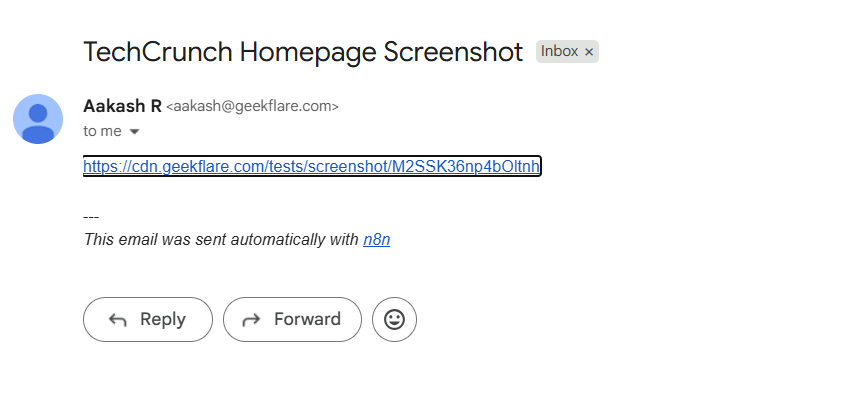 EXAMPLE 3 RESPONSE