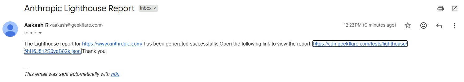 EXAMPLE 2 RESPONSE