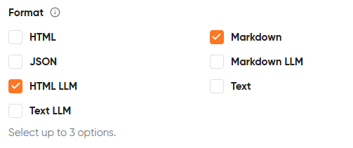 Response format