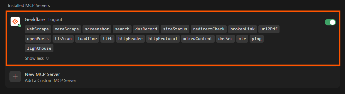 MCP with Cursor