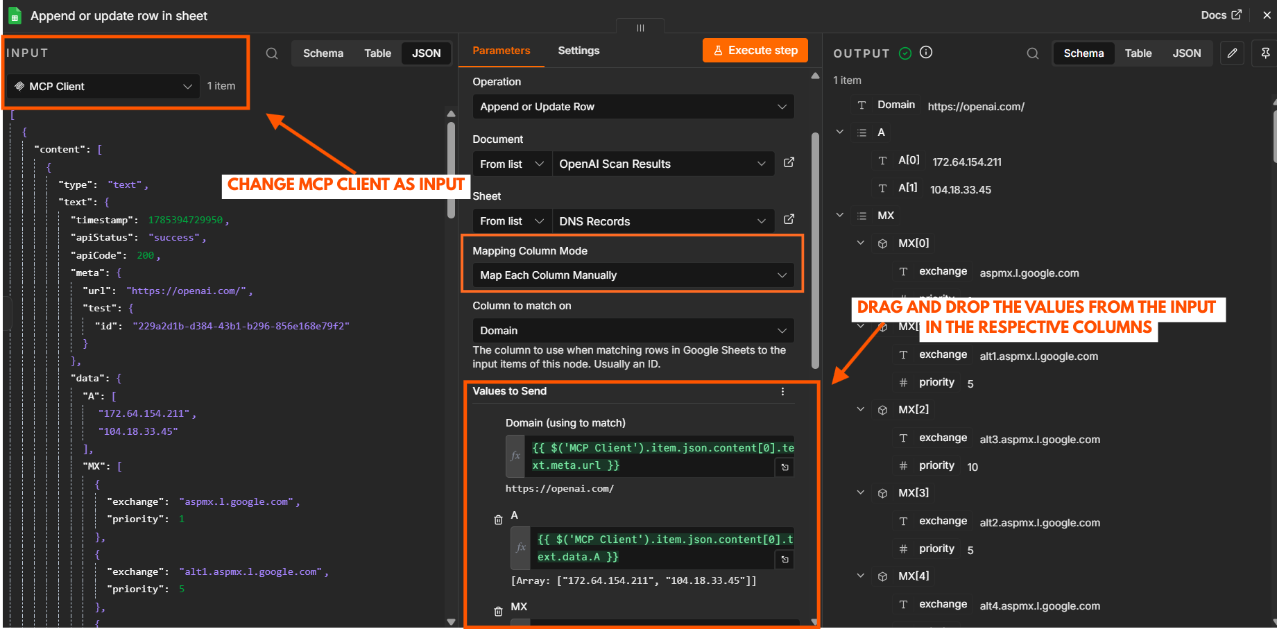 SHEET NODE 2 CONFIGURATIONS