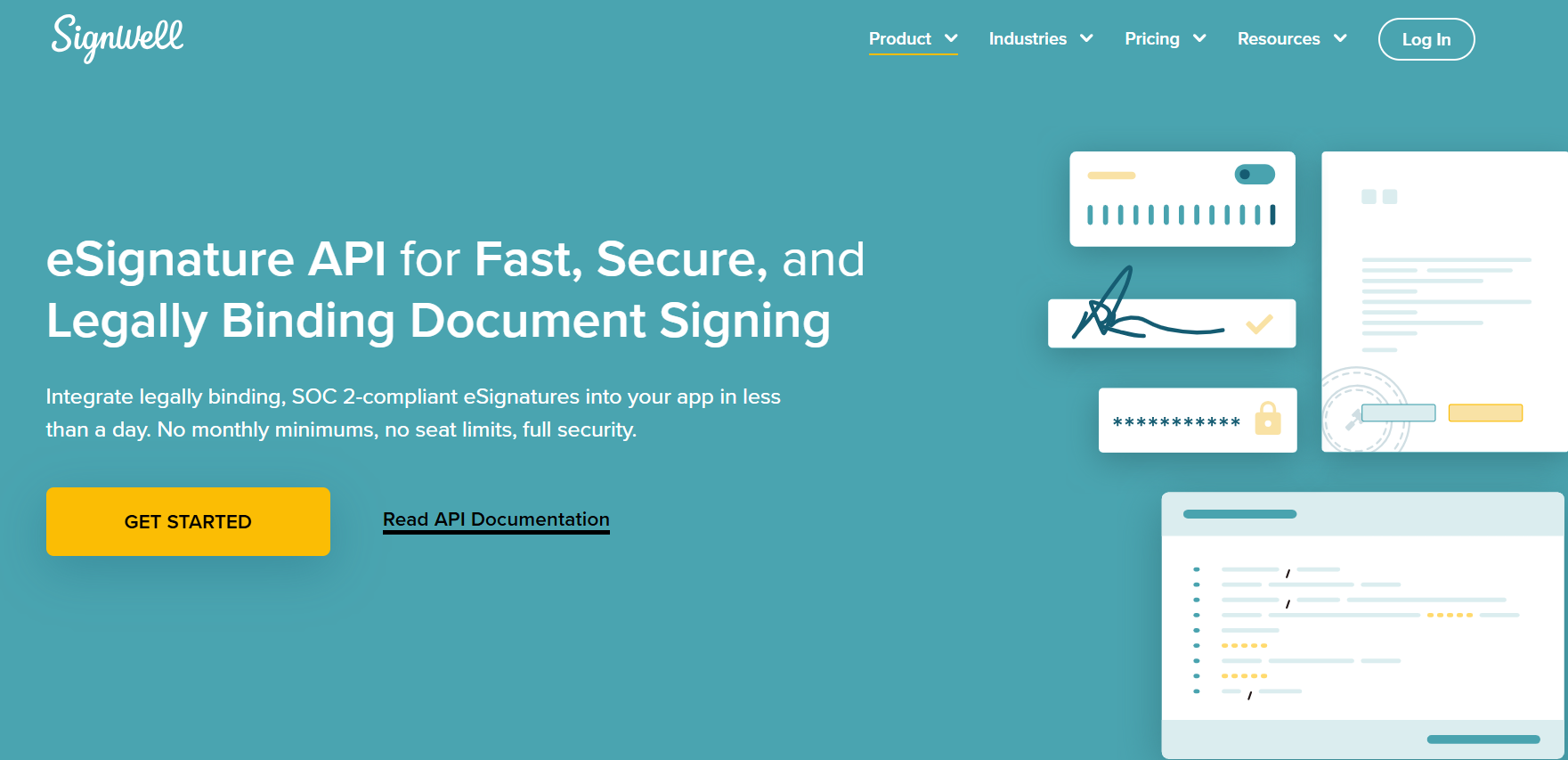 SignWell API product page