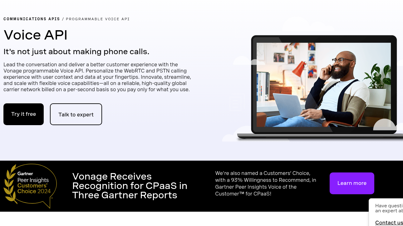 Vonage Voice API