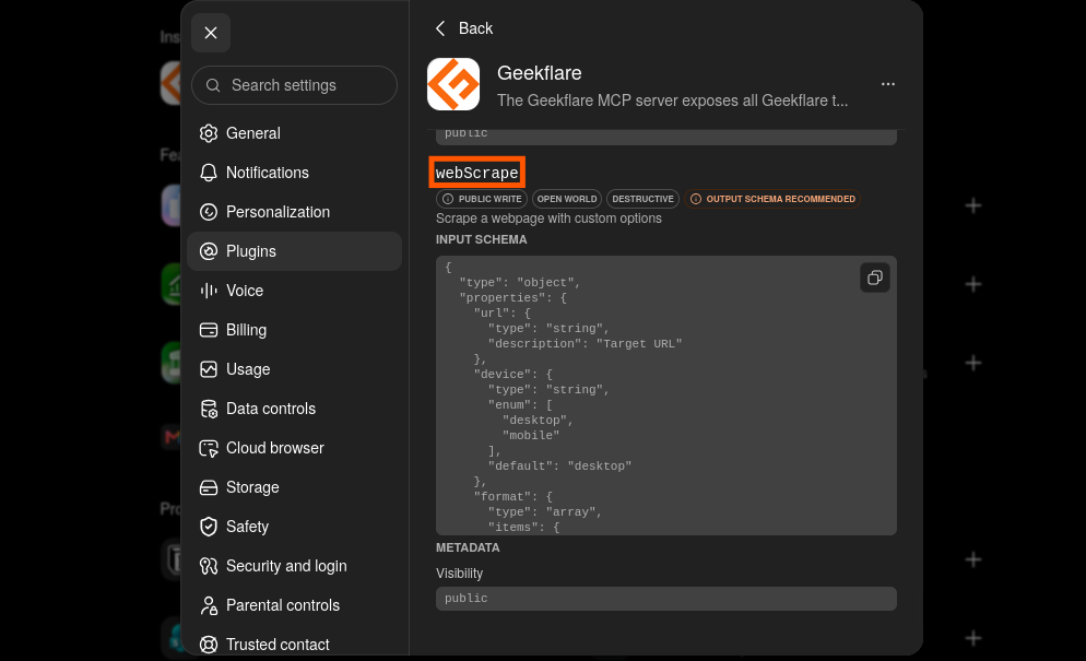 Web Scraper Function