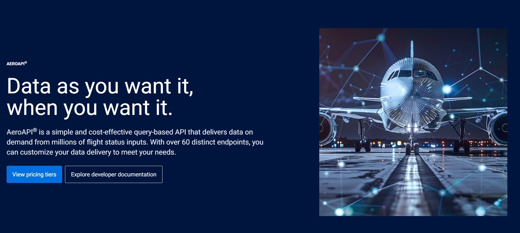 AeroAPI by flightaware