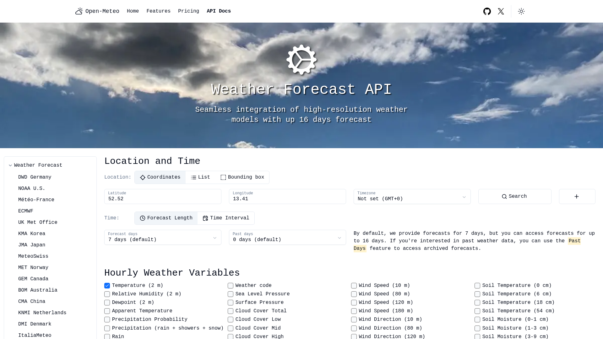 Open-Meteo