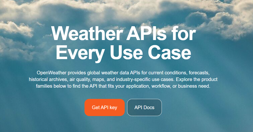 openweather API