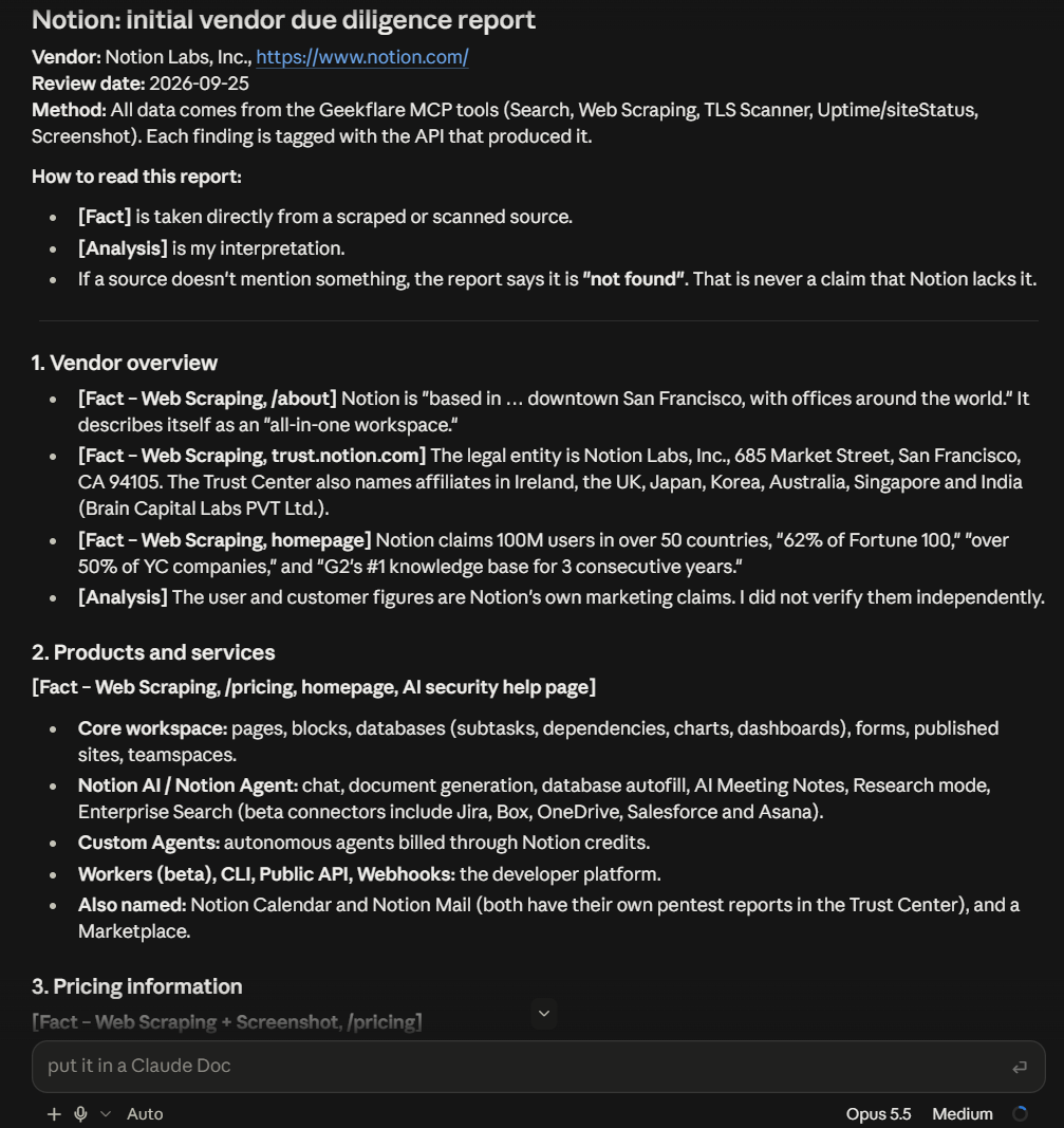 AI vendor due diligence