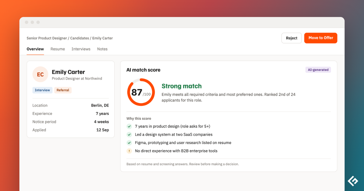 Ats ai match score
