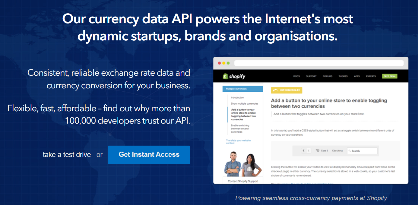 Open Exchange Rates API