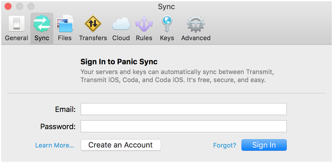 Transmit sync
