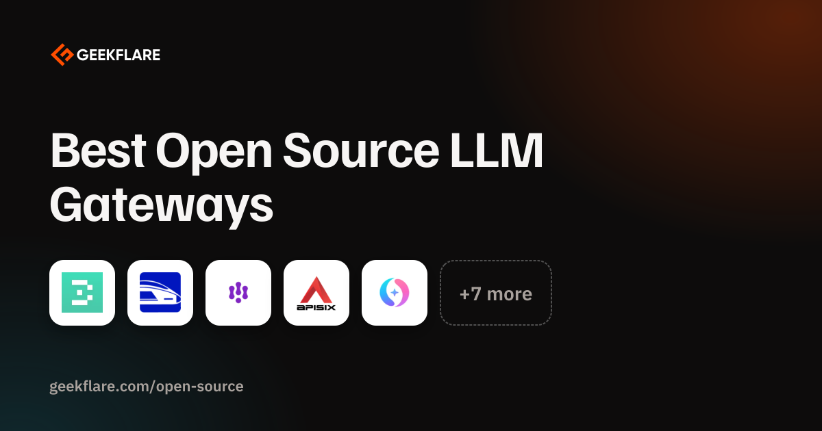 8 Best Open Source LLM Gateways (AI Gateways) in 2026, Tested
