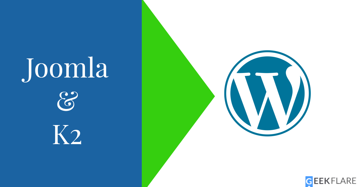 Joomla K2 To Wordpress Migration In Two Easy Steps