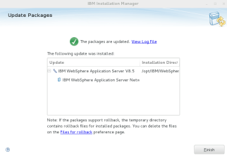 Fix pack Upgrade Guide in IBM WebSphere 8.5