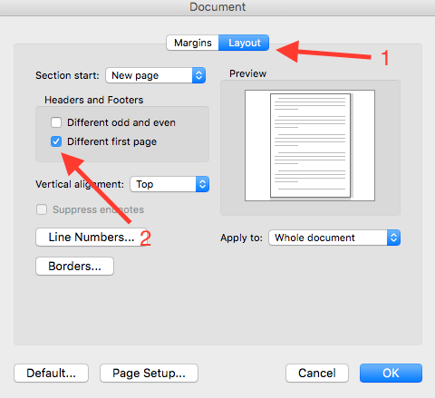 Word 2008 For Mac Document Numbering