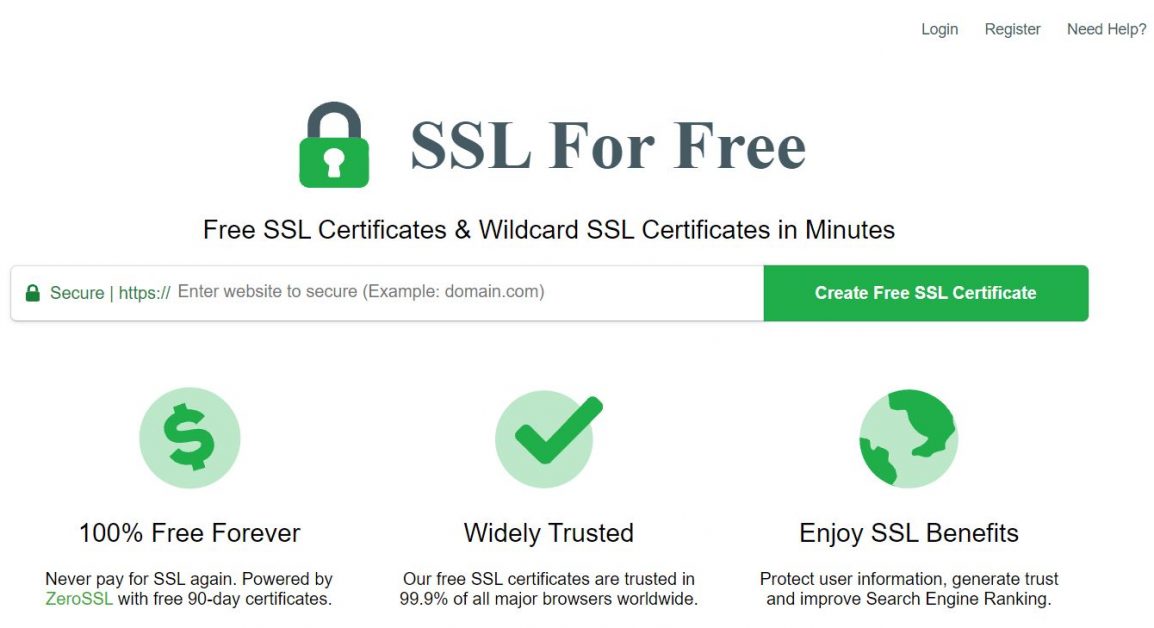 How to get FREE SSL Certificate for Website  HTTPS    - 93