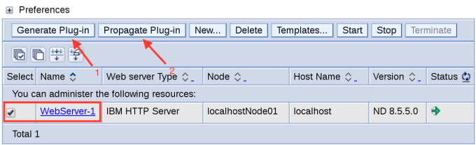 How to Integrate IBM HTTP Server with WebSphere in 8.5.5?