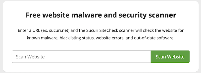 sucuri-sitecheck