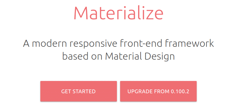 Materialize не открывает изображение