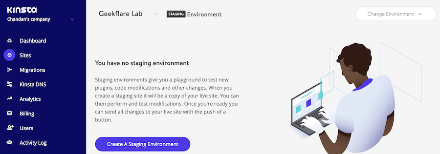 Creating a WordPress Staging Site is Easy with Kinsta - 4