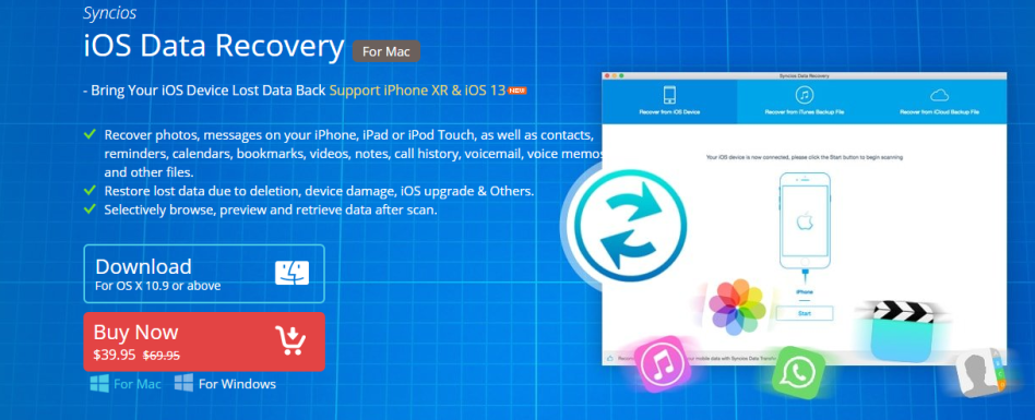 15 Best iPad/iPhone (iOS) Data Recovery Tools