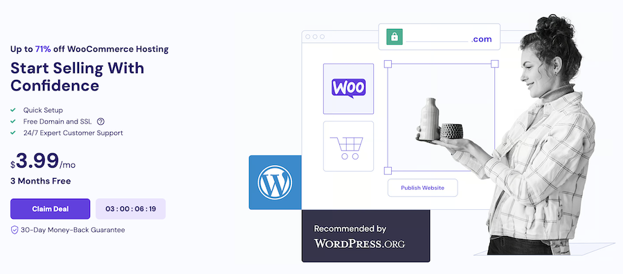 hostinger woocommerce