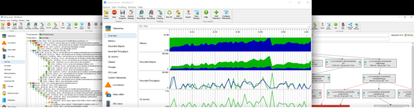 jprofiler analyze thread dump