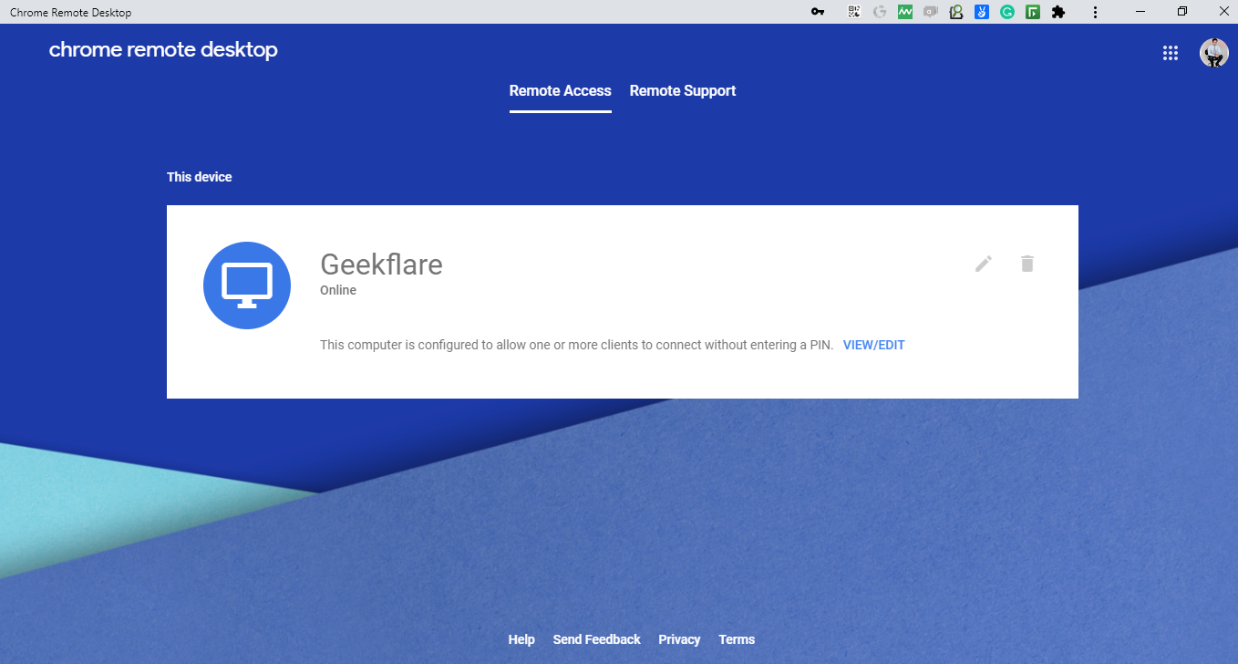 Connect Your PC from Anywhere using Chrome Remote Desktop - 15