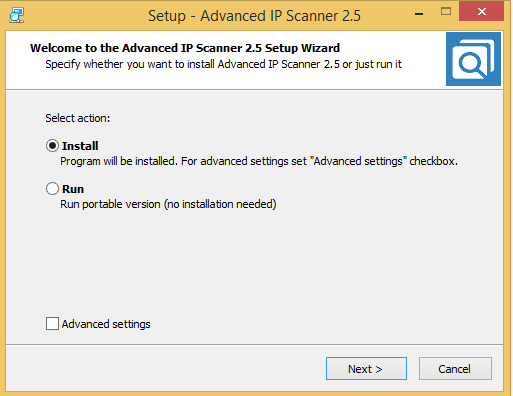 Advanced IP Scanner - Download Free Network Scanner