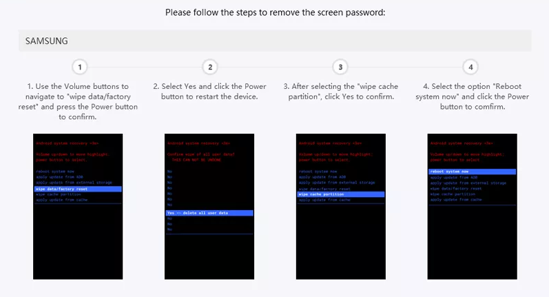 5 Android Lock Screen Removal Tools for Your Phone  Unlock Android  - 98