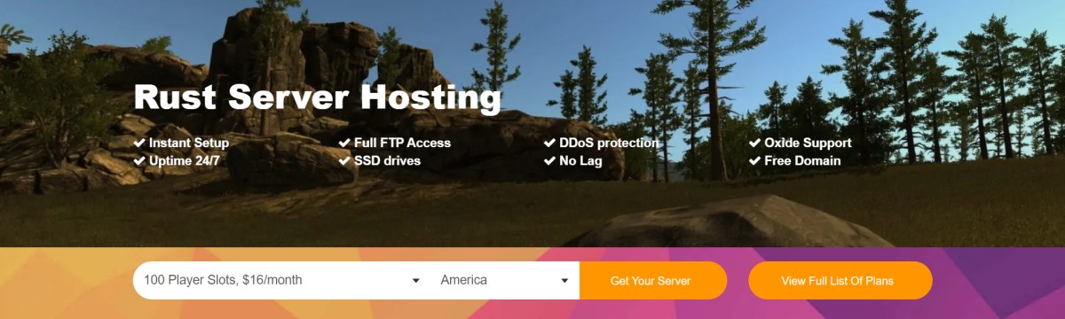 rust server hosting