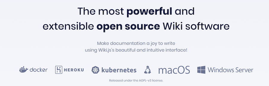 7 Best Self Hosted Wiki Solutions for Small to Enterprise - 1