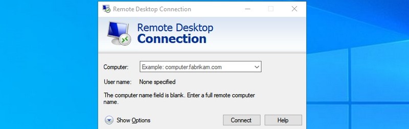 Remote Desktop Connection