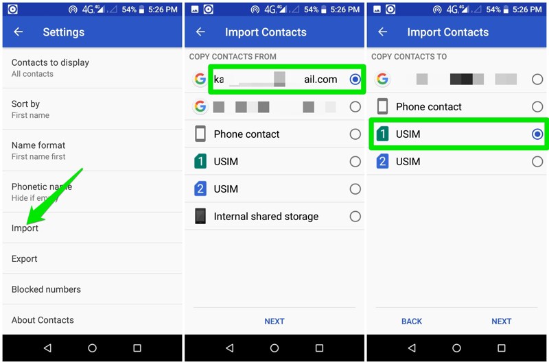 6 Ways to Transfer Contacts From One Android Phone to Another - 22