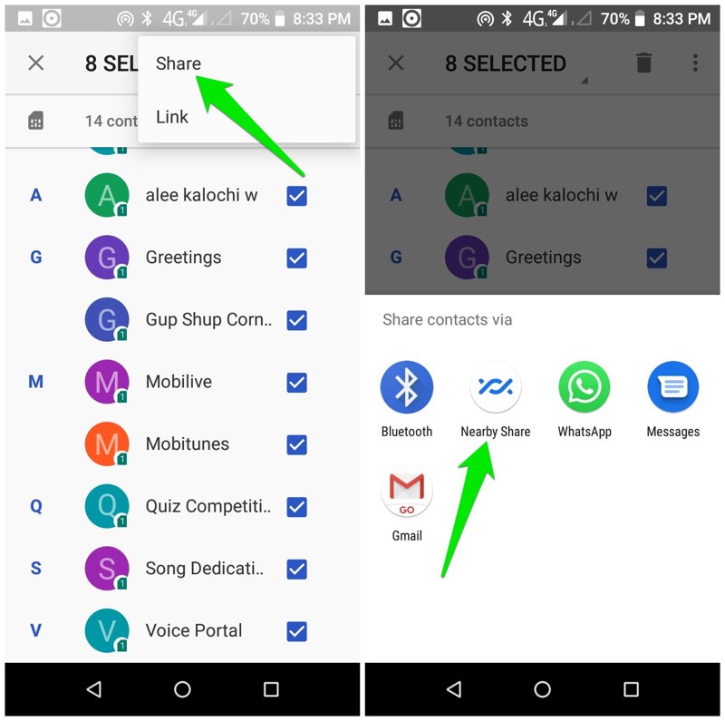 6 Ways to Transfer Contacts From One Android Phone to Another - 8