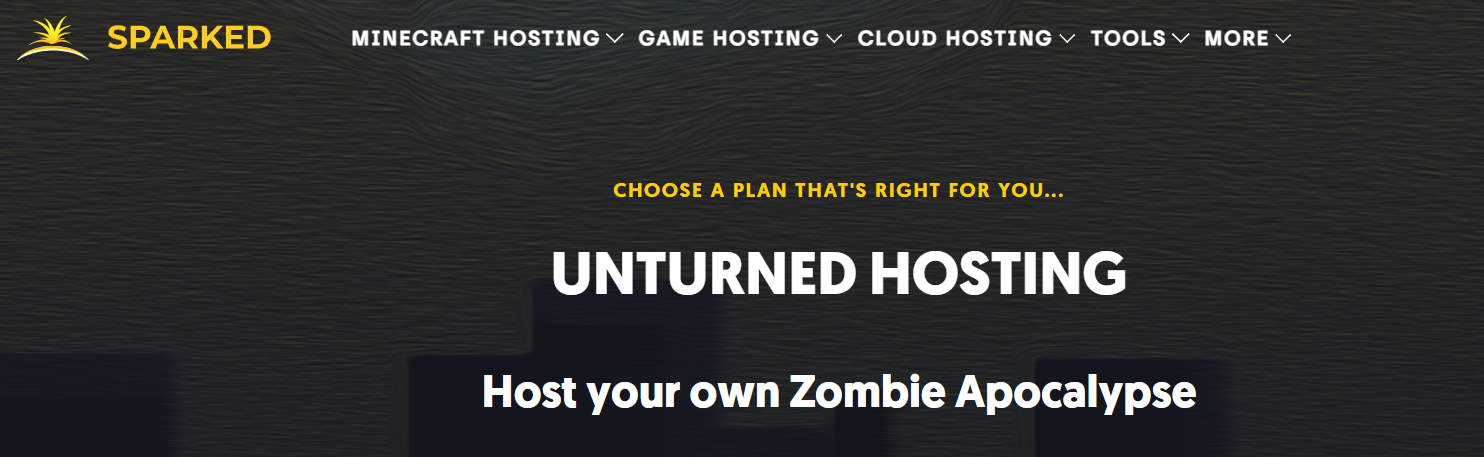 unturned sparkedhost