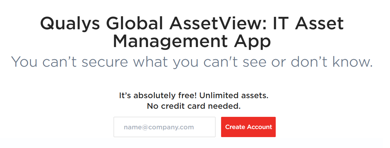 Qualys Asset View