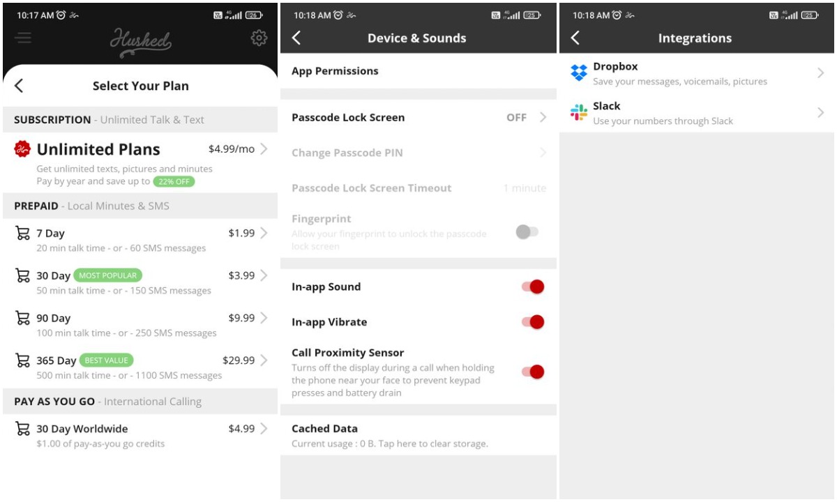 Hushed Best Wi Fi Calling App For Privacy 3 Alternatives | geekflare