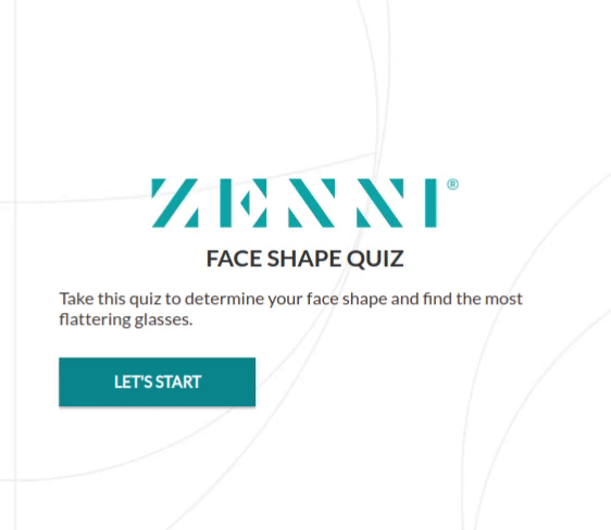 Quiz optique zenni-contenu interactif