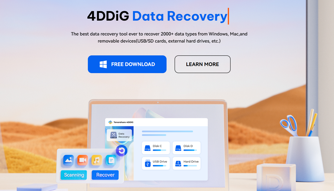 4DDiG Data Recovery