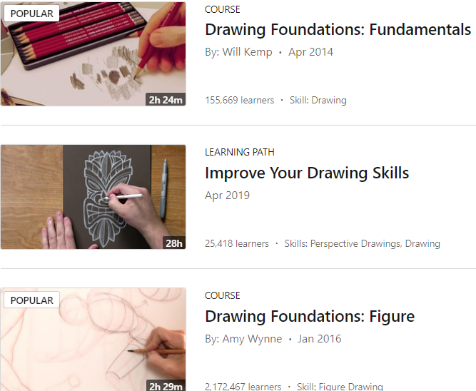 6 Online Drawing Courses to Become an Artist