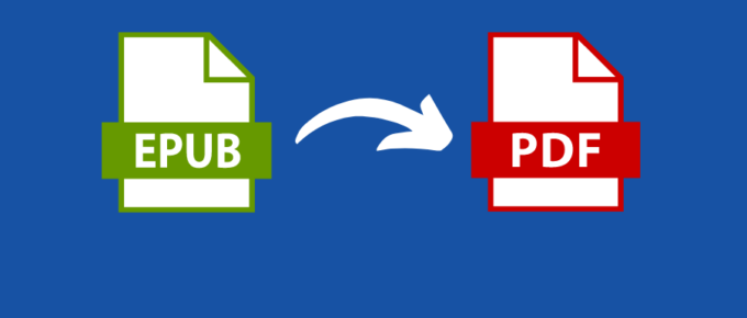epub to pdf converter