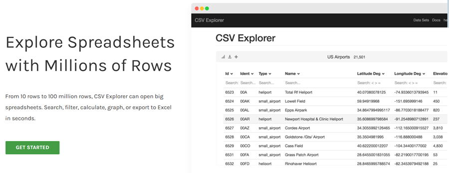 CSV Explorer