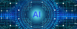An illustration for AI code completion