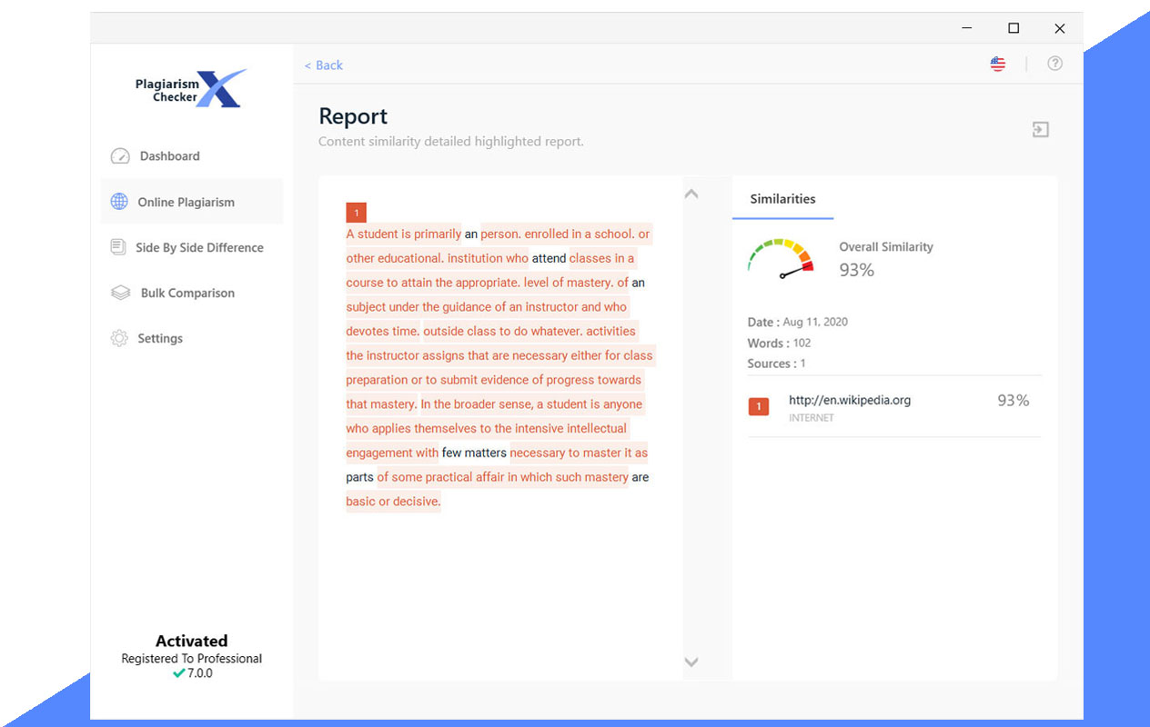 anti plagiarism checker online