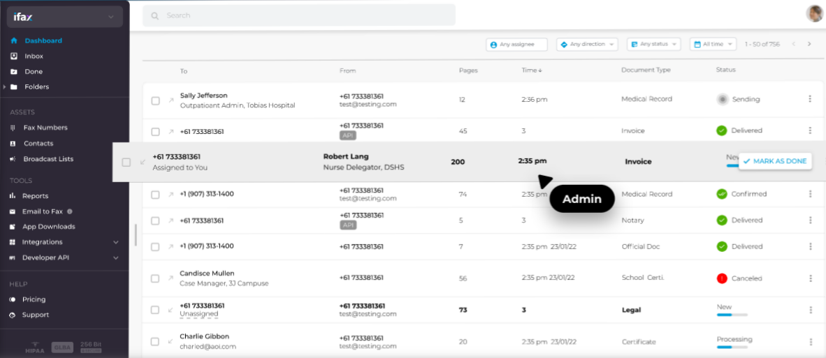 RingCentral vs iFax