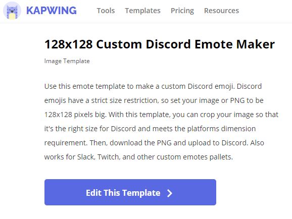 Online Discord Emoji Size Converter for Images