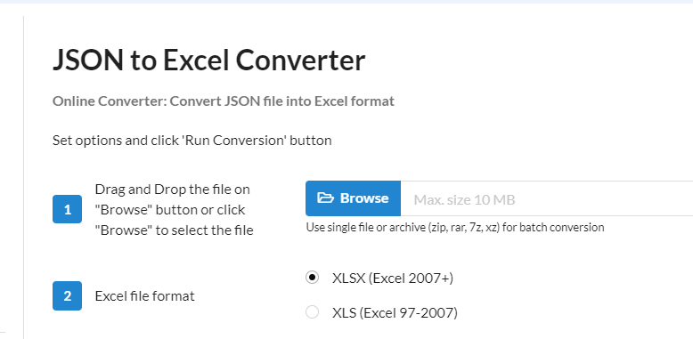 10 Handy Tools to Convert JSON to Excel   - 52